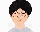 オーダーメイド☆アイコン用イラスト作ります お得版♪ペーパーアート風イラストで個性的に！名刺、グッズにも イメージ7