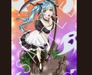 可愛いイラスト描きます お客さまの創造に近づけるように頑張ります。 イメージ6