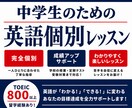 中学生〜高校生の英語基礎を教えます 何から始めたらいいかわからない、、そんな方でも大歓迎! イメージ1