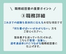 5名限定特別価格｜選ばれる職務経歴書を作成します 3000人以上支援！あなたの魅力が伝わる職務経歴書を納品 イメージ5