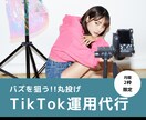 売れるTikTok運用代行します バズを狙う！企画・撮影・投稿まで一括対応 イメージ1