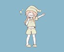 ゆるっと可愛いデフォルメイラスト制作します シンプルでかわいい“ゆるさ”がお好みなあなたへ イメージ4