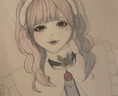 一枚絵、歌ってみた動画、商用イラスト描きます アナログ、デジタル人物イラストをお描きします！模写得意です イメージ3