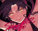 SNS映えする！『あなただけ』のアイコン描きます ご希望により沿ったアイコンを制作します!! イメージ9