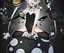 可愛いキャラクタイラストを描きます 病み系でもゆめかわ系でもなんでもあなたの好きな癖描きます イメージ1