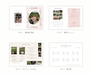 シンプルでお洒落なプロフィールブックをご提供します NO.12 dreamy　Canvaで簡単こだわりの1冊 イメージ3