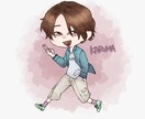 SNS等使える映えるミニキャラアイコンお描きします SNS等のアイコンにぴったりな映えるアイコンをお描きします。 イメージ5