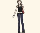 ファッショナブルな立ち絵を描きます おしゃれなファッションと世界観を表現 イメージ1