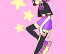 各種SNSのアイコン等に使えるイラスト描きます ポーズ服装アクセサリー等の追加料金なし⭐リクエスト聞きます！ イメージ2
