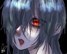 中性、無機質、ダークなイラスト制作いたします 独特な世界観、理想、御要望をお作りいたします。 イメージ4