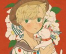 SNS用のアイコンをお描きします レトロっぽい雰囲気が好きな方に！ イメージ1