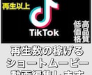 TIKTOK用ショートムービーの動画編集します TIKTOK最高再生回数200万回以上！ イメージ1