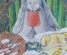 クロくまがアナタの心を温めるイラスト描きます 泣きたい時に見ると気持ちがリセットされて落ち着くんだよね…。 イメージ8