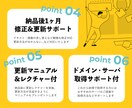 期間限定半額★魅力が伝わる更新できるサイト作ります 任せて安心 WEB制作歴10年！知識がなくても大丈夫 イメージ3