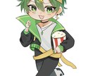 ゆるっと可愛い！お顔メインのSD制作します 表情豊かなちびキャラをお届け！SNSアイコンや動画素材に。 イメージ4