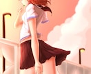 カワイイ、カッコイイ女の子のイラスト制作致します ご要望通りのイラストを制作いたします！！ イメージ2