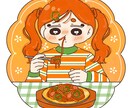 あなただけの！ゆるっと可愛いアイコンを描きます 親しみやすいイラストで、あなたのSNSやブログを彩ります！ イメージ9