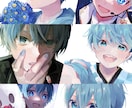 歌い手様VTuber様向け｜厚塗りイラスト描きます 厚塗りイラストを中心にイラスト全般にお仕事承っております！ イメージ1