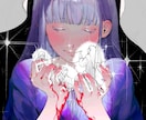 低価格でご要望に沿ったアイコン、イラスト描きます 厚塗りから透明感のあるイラスト、幅広く対応させて頂きます!! イメージ1