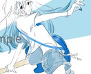 商用可！素敵なイラスト、SNSアイコン描きます お好きなテイストのイラストを丁寧にお描きします。 イメージ9