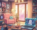 Vtuberの夢見る配信部屋を作成します 夢と個性溢れる配信部屋を作成します。 イメージ6