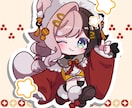 SDキャラ・デフォルメイラスト制作いたします かわいいキャラからゆるい表情差分まで対応可能です！ イメージ7