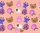 商用利用OK♪シンプルなドット絵を描きます どこか懐かしく、あたたかい絵を描きます イメージ7