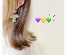 ハンドメイドアクセサリー制作します 新作の大ぶりイヤーカフを心を込めて制作します(*^^*) イメージ2