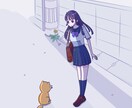 なんでもOK！かわいい女の子のアイコン描きます ♡基本的になんでもOK！♡似顔絵も可です♡ イメージ3
