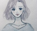 SNS用のアイコンを水彩画風にお描きします 雰囲気のある絵をお届けします！ イメージ4