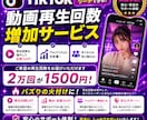 TikTok初動ブースト！再生回数2万回増やします 検索おすすめ入りとバズ火付けをサポートします！ イメージ1