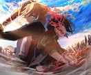 SNS用のアイコンお描きします アニメ塗り風で雰囲気がある絵が得意です。 イメージ4