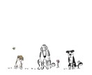 商用OK◎シンプルな動物やペットのイラスト描きます 親しみやすく可愛い1枚！アイコン、グッズなどご利用できます イメージ1