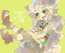 似顔絵・オリキャラアイコンイラスト作成いたします アイコンや、観賞用イラストが欲しい方に。 イメージ7