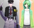 TRPG等に使用する立ち絵を描かせていただきます キャラクターデザインから差分作成まで イメージ4