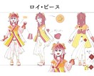 商用利用OK】女性キャラクターのイラスト描きます キャラクターデザインもおまかせ！！背景もつけれます！！ イメージ2
