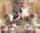 ペットのお写真をオーダーメイドアートに仕上げます あなたの大切なペットを、ファンタジーキャンバスアートに！ イメージ2