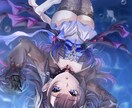 一枚絵制作します 皆様のオリジナルキャラ、お好きなキャラをお描きします イメージ1