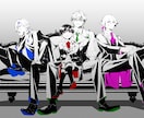 暖かく透明感のあるイラスト作成します 歌ってみた・MV用、配信の待機画面や、グッズ用のイラストなど イメージ3