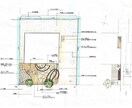 手描き外構図面を作成します 一目で伝わる、想像膨らむ、欲しくなる イメージ3