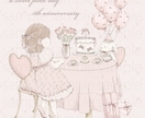 商標利用OK！イラストを制作します 甘くときめく♡フレンチガーリーなイラストを制作いたします！ イメージ5