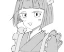 立ち絵やアイコン、バストアップを描きます アニメ塗りやトーンを貼ったイラストを描くことができます！ イメージ5
