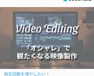 PR/広告/PV/YouTubeの編集承ります 【YouTube向け】プロ用ソフトを使ったテロップ/FXなど イメージ1