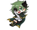 ミニキャラ・イラスト制作します オリジナルやアニメ描きます！はっきりした色合いが得意です イメージ3
