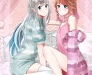 キラキラと輝く表情豊かな作品を提供します 様々な場面でお気軽にご使用できるイラスト イメージ5