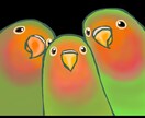 SNS用アイコン 似顔絵、動物など描きます お試しください。ほんわか系、アニメキャラクター的な画風です。 イメージ3