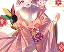 鮮やかで可愛い！印象的な1枚絵を制作します SNS・配信活動等に映える印象的なイラストをお届けします！ イメージ4