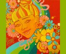 ポップでカラフルな似顔絵描きます 十人十色の色を独特の色使いで表現いたします♬ イメージ3