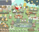 絵本のようなカットイラストや季節の絵などを描きます SNSのアイコンやヘッダー・Webサイト・動画・物語の挿絵に イメージ7