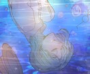 透明感ある爽やかなイラストを描きます 個人誌の装画・歌ってみた動画のサムネイル等にご利用ください！ イメージ1